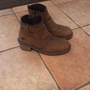 CAT Pamela Waterproof Booties (Leather)